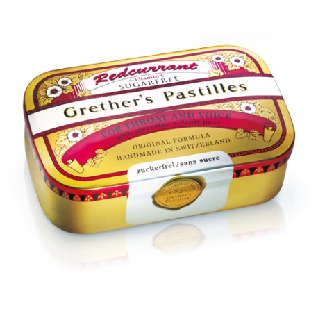 GRETHERS Redcurrant ohne Zucker Ds 110g