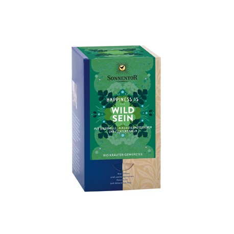 SONNENTOR Happiness is Wild sein Tee Btl 18 Stk