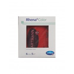 RHENA Color Elastische Binden 6cmx5m rot