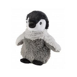 WARMIES Minis Wärme-Stofftier Baby-Pinguin Lavend