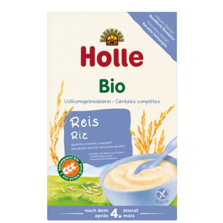 HOLLE Babybrei Reisflocken Bio 4M 250 g