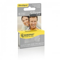 OHROPAX Silicon Clear Ohrstöpsel 6 Stk