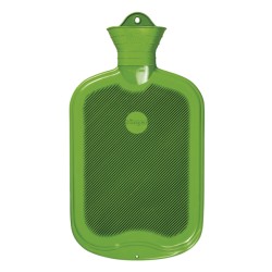 SÄNGER Wärmflasche 2l Lamelle 1seitig grün