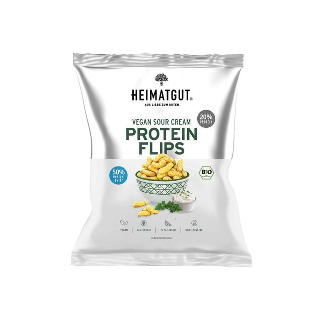 HEIMATGUT Protein Flips Sour Cream Style 75 g - Online kaufen - Sna
