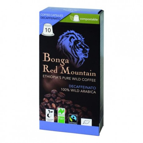 ORIG FOOD Bonga Red Mountain Kaps Decaf 10 Stk