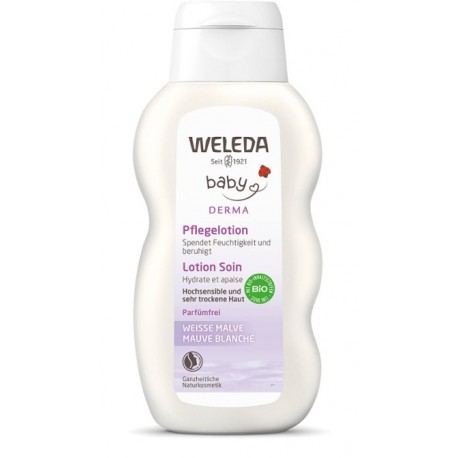 WELEDA WEISSE MALVE Pflegelotion Fl 200 ml