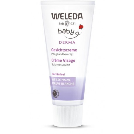 WELEDA BABY Derma Weisse Malve Gesichtscr 50 ml