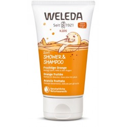 WELEDA KIDS 2in1 Shower&Shampoo Frucht Oran 150 ml