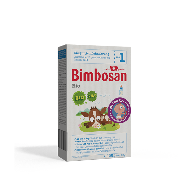 BIMBOSAN Bio 1 Säugling Reise 5 x 25 g