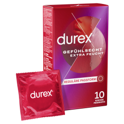 DUREX Gefühlsecht Präservativ extra feucht 10 Stk