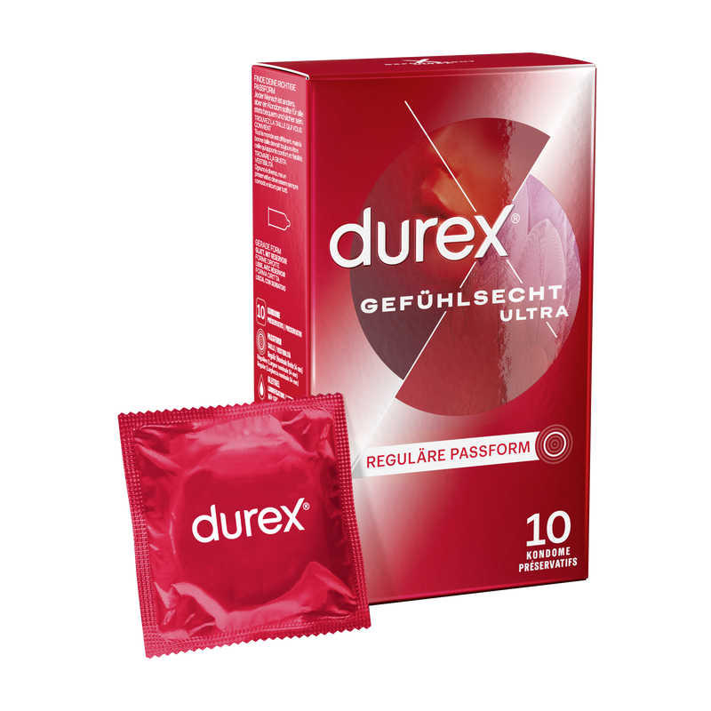 DUREX Gefühlsecht Ultra Präservativ 10 Stk