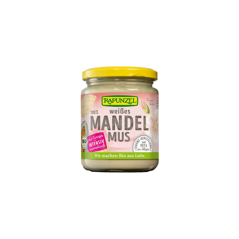 RAPUNZEL Mandelmus weiss Bio Glas 250 g