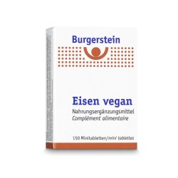 BURGERSTEIN Eisen Tabl vegan Ds 150 Stk