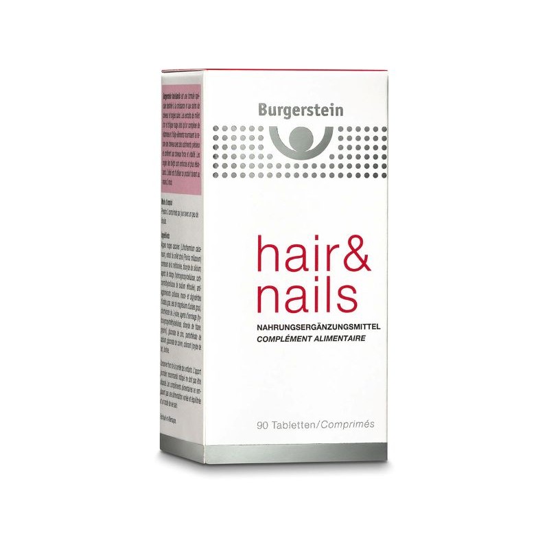 BURGERSTEIN Hair & Nails Tabl 90 Stk