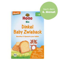 HOLLE Baby Zwieback Dinkel Bio 200 g