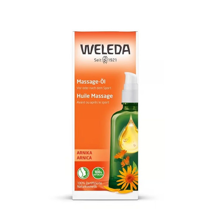 WELEDA Massage-Öl Arnika Glasfl 200 ml