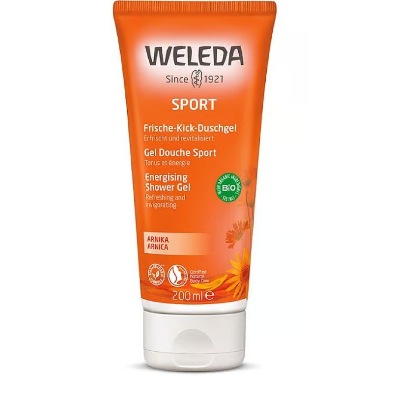 WELEDA Sport-Duschgel Arnika Tb 200 ml