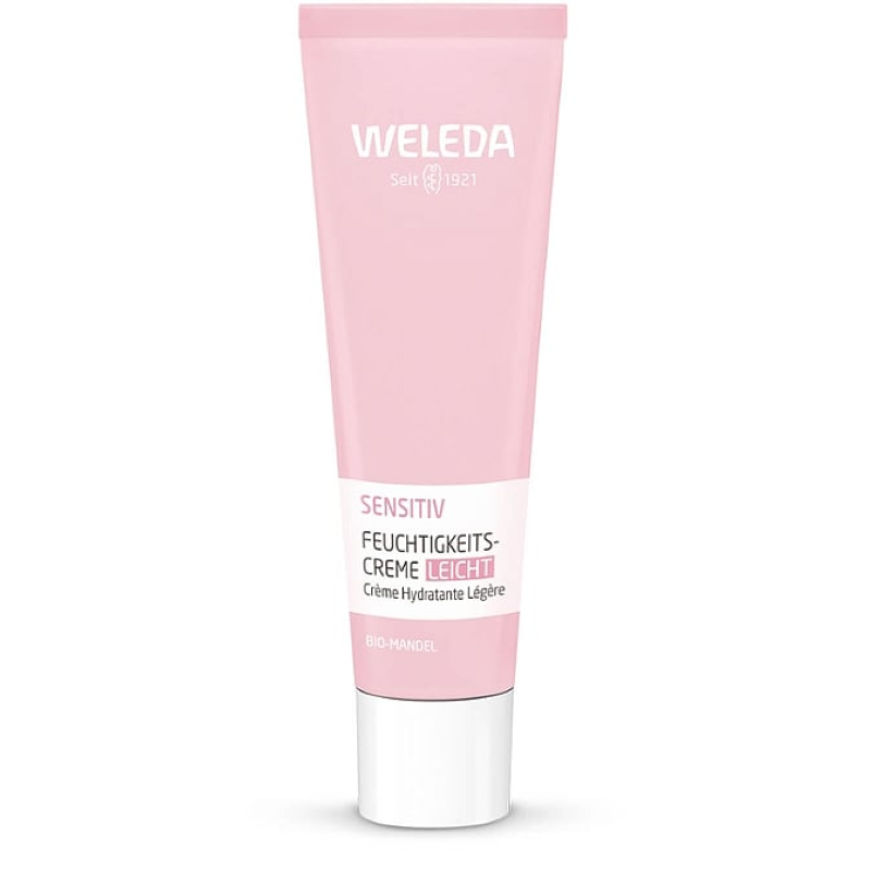 WELEDA Feuchtigkeitscreme leicht sens Mandel 30 ml