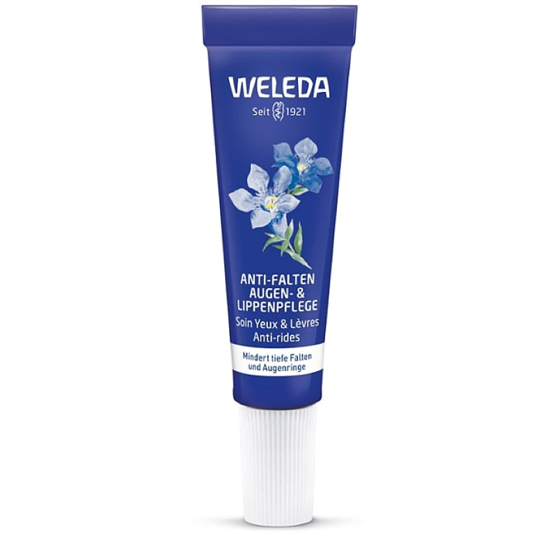 WELEDA Augen&Lippen Anti-Falten bl Enz&Edelw 10 ml