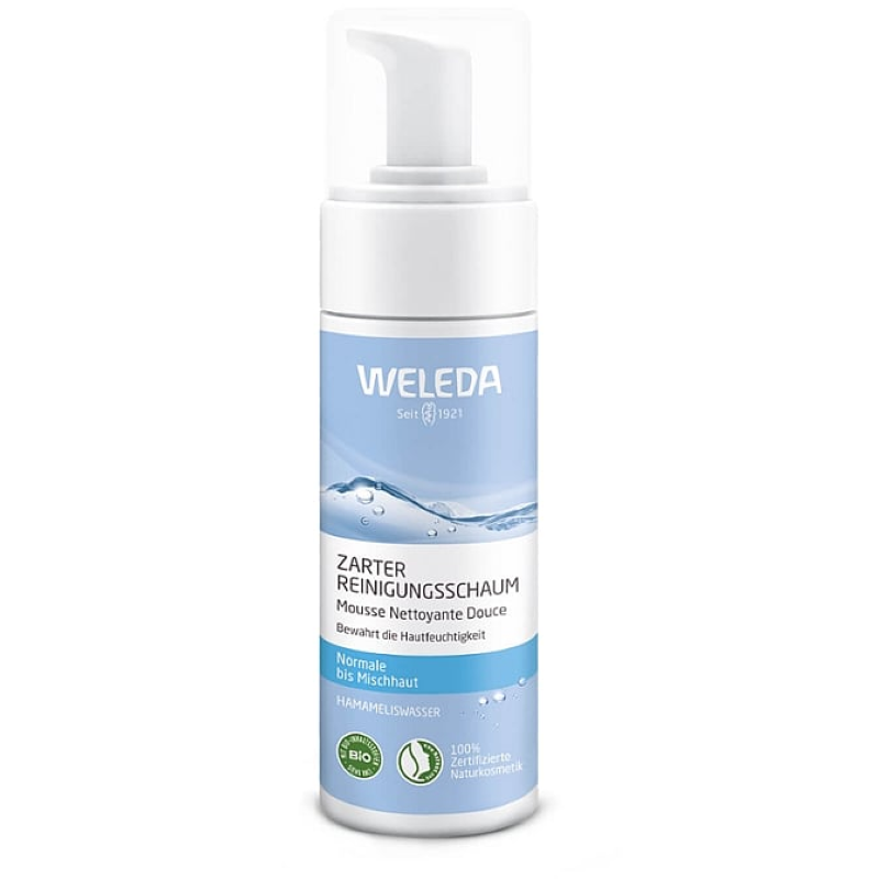 WELEDA Reinigungsschaum zart Disp 150 ml